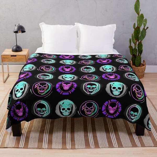 Item preview, Skull in neon designed and sold by zzzozzo.