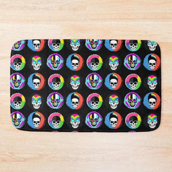 Item preview, Skull in neon designed and sold by zzzozzo.