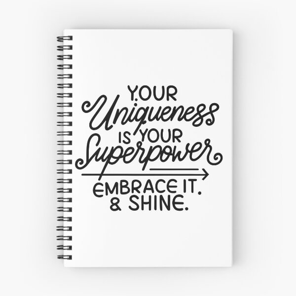 Item preview, Embrace Your Uniqueness: Typography Empowering Individuality designed and sold by TYPOGraphy-101.