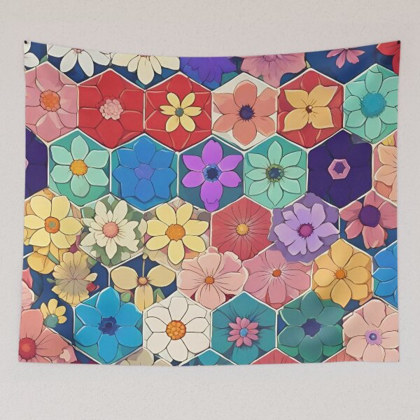 Item preview, Confined Florals designed and sold by SeamCraft.