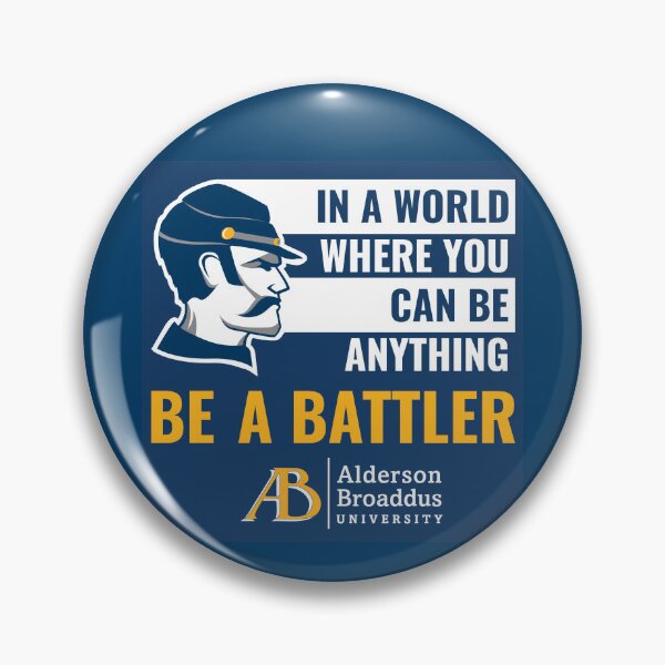 Item preview, Alderson Broaddus Be A Battler Shirt designed and sold by AmbiguousJelly.