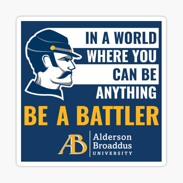 Alderson Broaddus Stickers for Sale