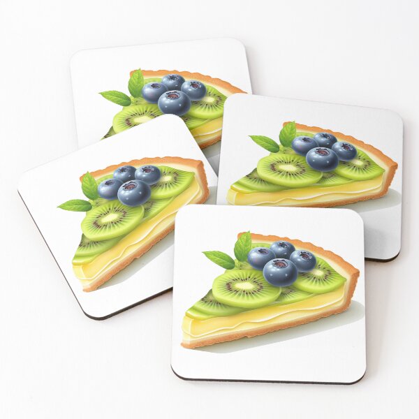 Item preview, Kiwi, blueberry and pineapple tart designed and sold by MysticLulaShop.