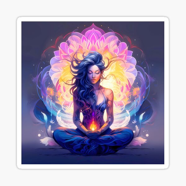 Artikel-Vorschau von Göttin des Heiligen und Göttlichen Femininen, Yoni Divine - spirituelle Kunst, Spiritualität, weibliches Wohlbefinden, göttliche Porträtillustrationszeichnung, designt und verkauft von LvSoulCreations.