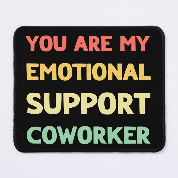 Item preview, Emotional Support Coworker designed and sold by LudwikeArts.