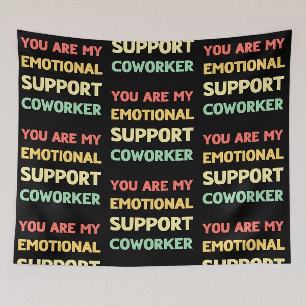 Item preview, Emotional Support Coworker designed and sold by LudwikeArts.