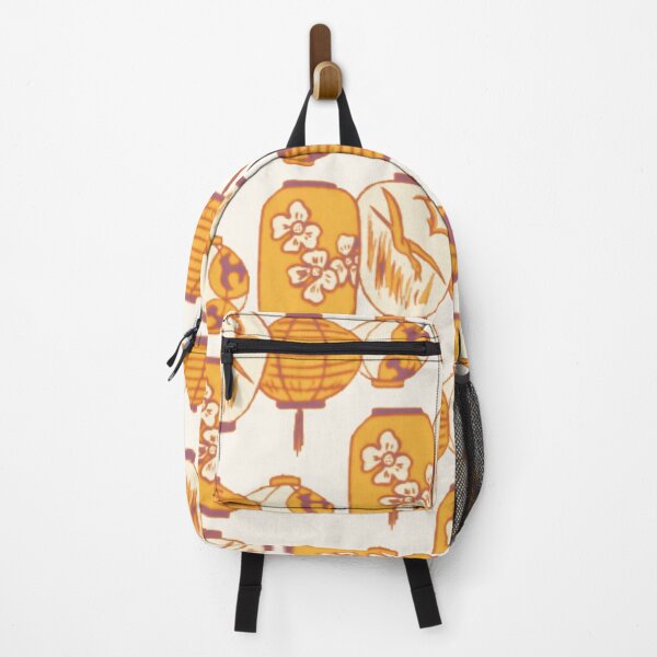 Item preview, Vintage Chinese Lantern Illustration Pattern (ORANGE) designed and sold by LansingOLeary.