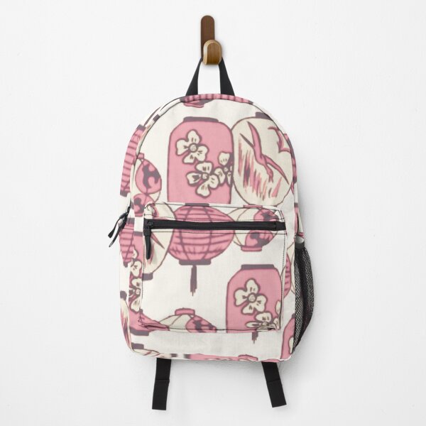 Item preview, Vintage Chinese Lantern Illustration Pattern (PINK) designed and sold by LansingOLeary.