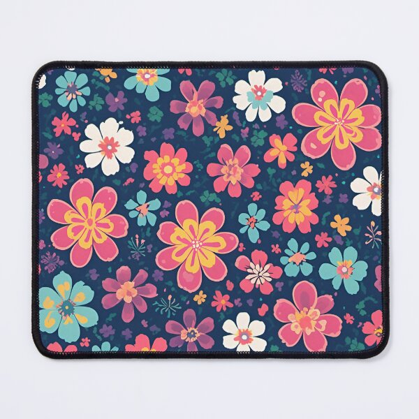 Item preview, Retro Cute Flowers designed and sold by SeamCraft.