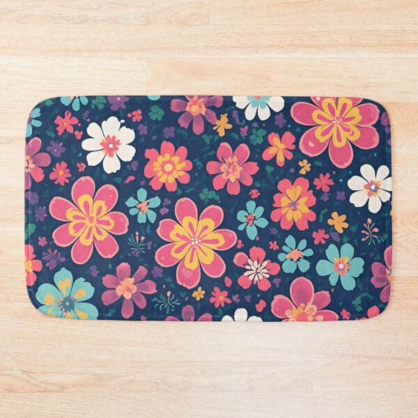 Item preview, Retro Cute Flowers designed and sold by SeamCraft.