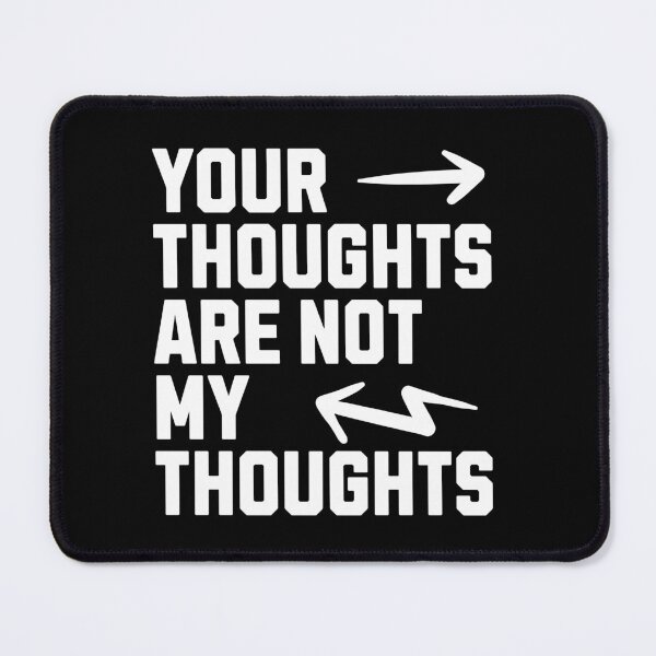Item preview, Your thoughts are not my thoughts, I am unique, you are unique  designed and sold by Growthmind7.