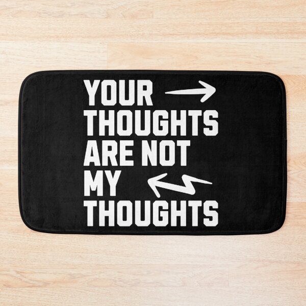 Item preview, Your thoughts are not my thoughts, I am unique, you are unique  designed and sold by Growthmind7.