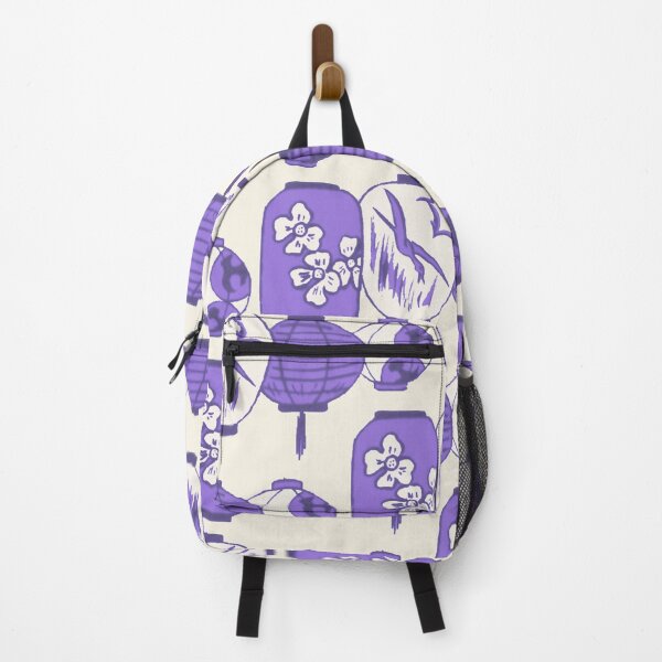 Item preview, Vintage Chinese Lantern Illustration Pattern (PURPLE) designed and sold by LansingOLeary.