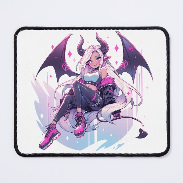 Item preview, Cool Fashion Little Demon Anime Girl designed and sold by bubblegoth.