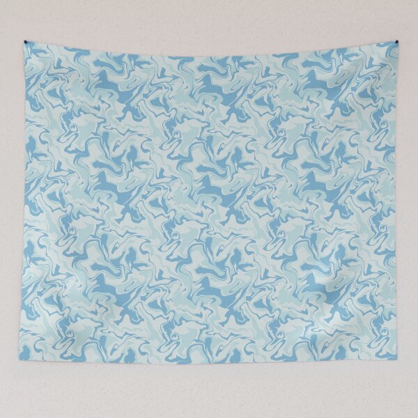 Item preview, Blue marble pattern  designed and sold by ellieblues.