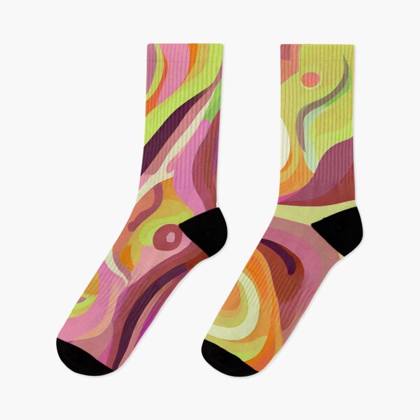 Item preview,  Abstract colorful swirls designed and sold by studio468.