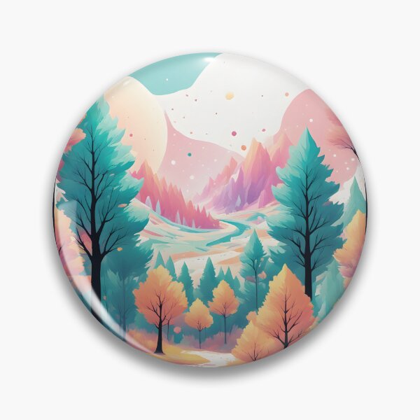 Item preview, A beautiful landscape of a forest designed and sold by studiomrska.