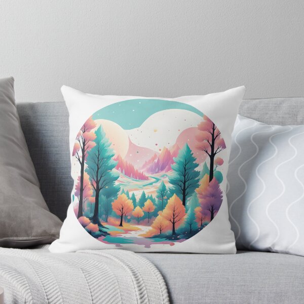 Item preview, A beautiful landscape of a forest designed and sold by studiomrska.