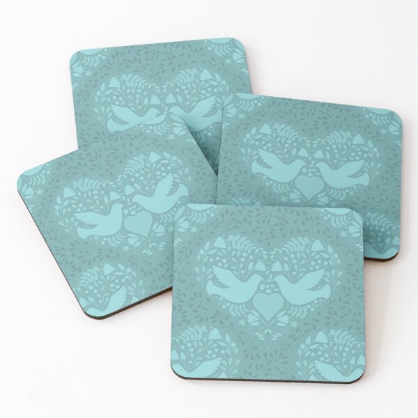 Item preview, DOVES OF LOVE [Moonstone Blue]  designed and sold by Carina Parry Studios.