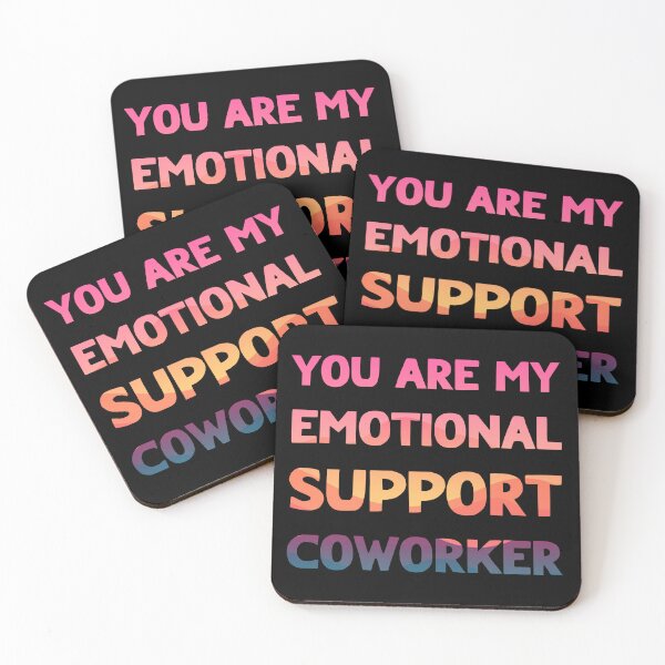 Item preview, Emotional Support Coworker designed and sold by LudwikeArts.