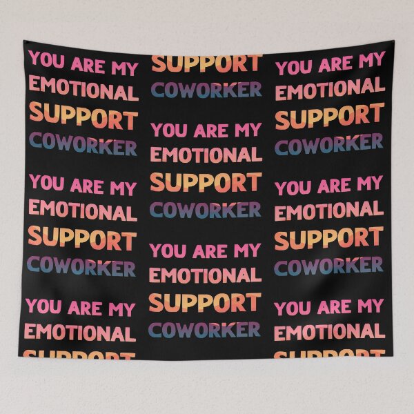 Item preview, Emotional Support Coworker designed and sold by LudwikeArts.