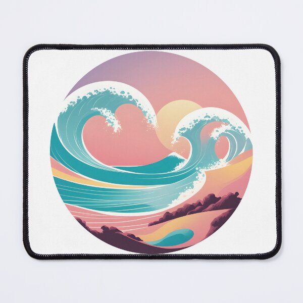Item preview, Waves and sunset designed and sold by studiomrska.