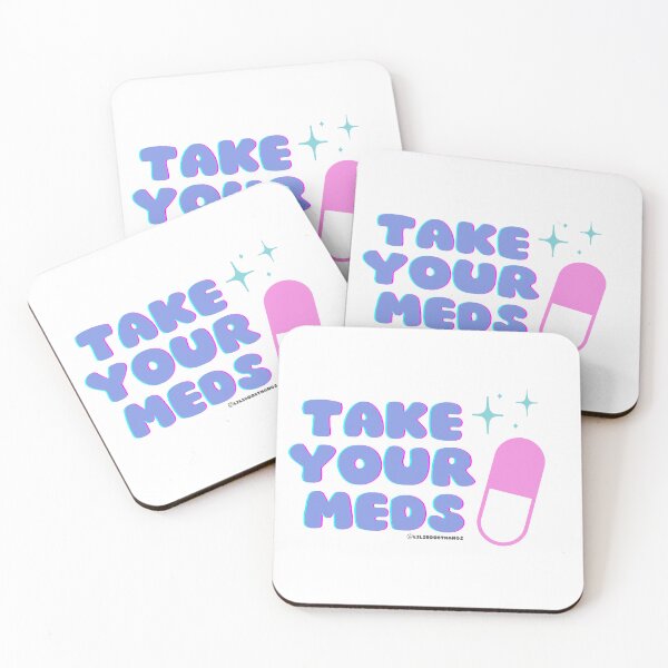 Item preview, Take your meds. v9, pink/purple/green | @lilsboobthangs designed and sold by lilsboobthangs.