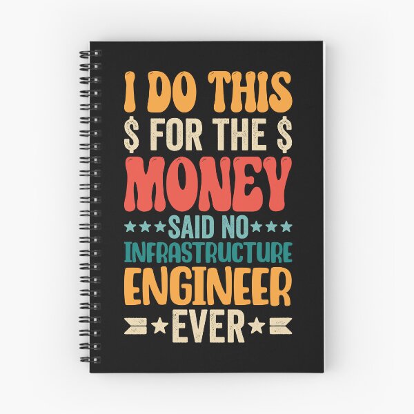 Item preview, Retro Funny Infrastructure Engineer - I Do This For The Money designed and sold by kamrankhan.