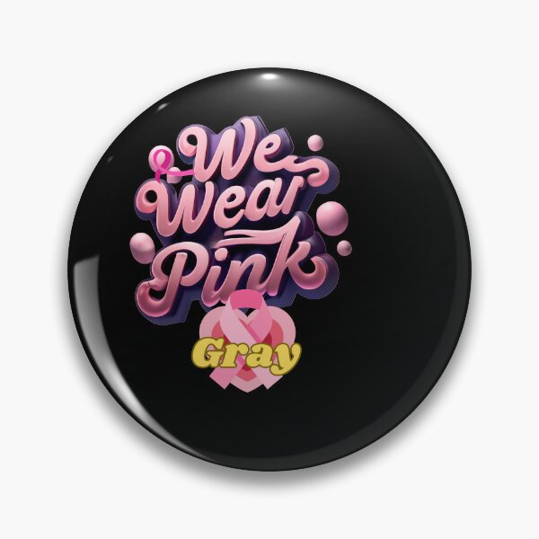 Item preview, WE WEAR PINK GRAY designed and sold by carlos crane.