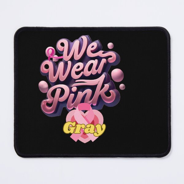 Item preview, WE WEAR PINK GRAY designed and sold by carlos crane.