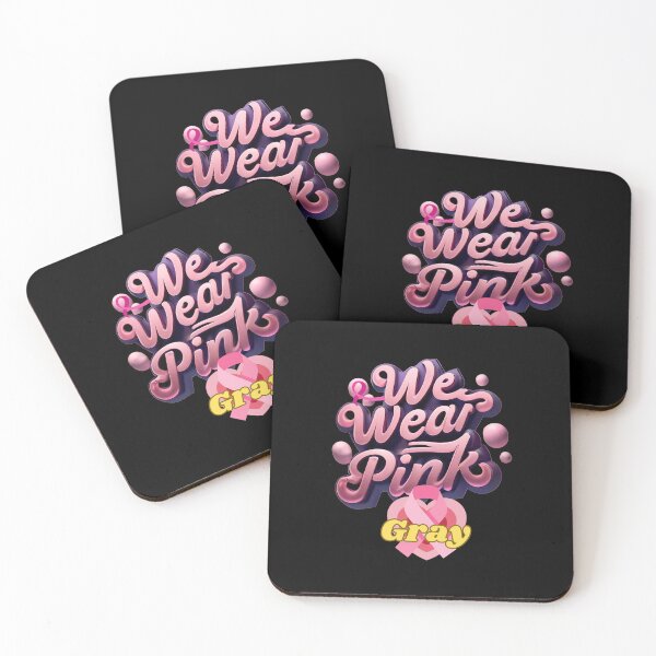 Item preview, WE WEAR PINK GRAY designed and sold by carlos crane.