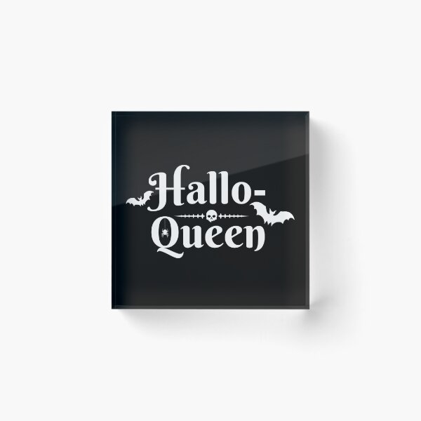 Item preview, Hallo-Queen | Spooky Seasonal Bat, Skull, and Spider Halloween designed and sold by KinkShoppe.
