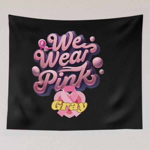 Item preview, WE WEAR PINK GRAY designed and sold by carlos crane.