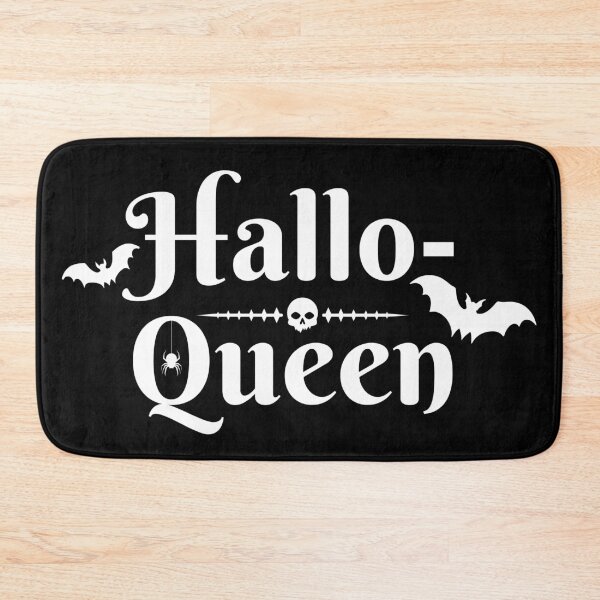 Item preview, Hallo-Queen | Spooky Seasonal Bat, Skull, and Spider Halloween designed and sold by KinkShoppe.