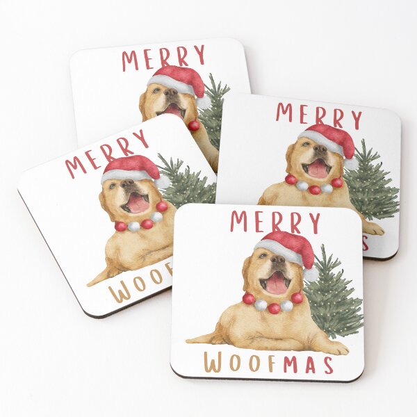 Item preview, Merry woofmas funny christmas designed and sold by ChromaHeaven.