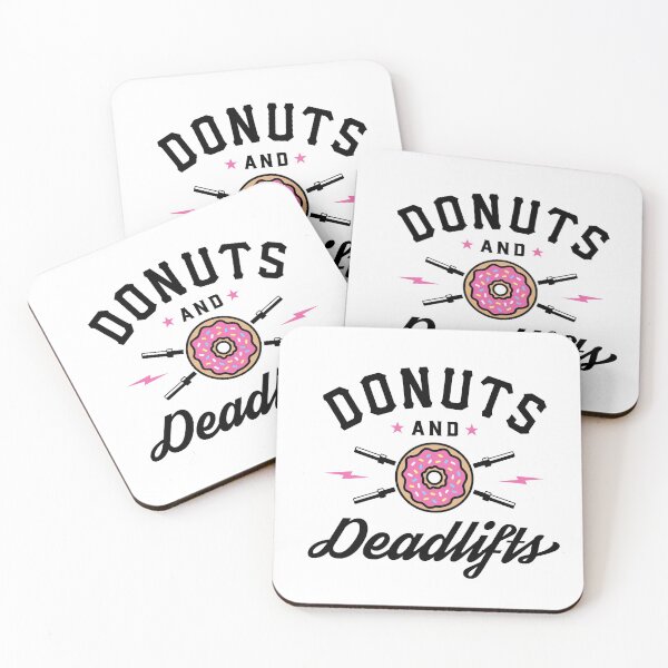 Item preview, Donuts And Deadlifts v2 designed and sold by Brogress Project.