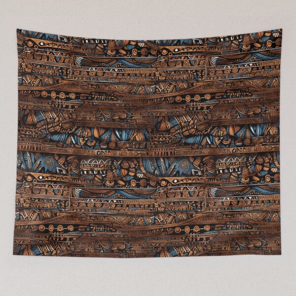 Item preview, African Tribal Inspired Pattern designed and sold by Imaginaria Inkworks.