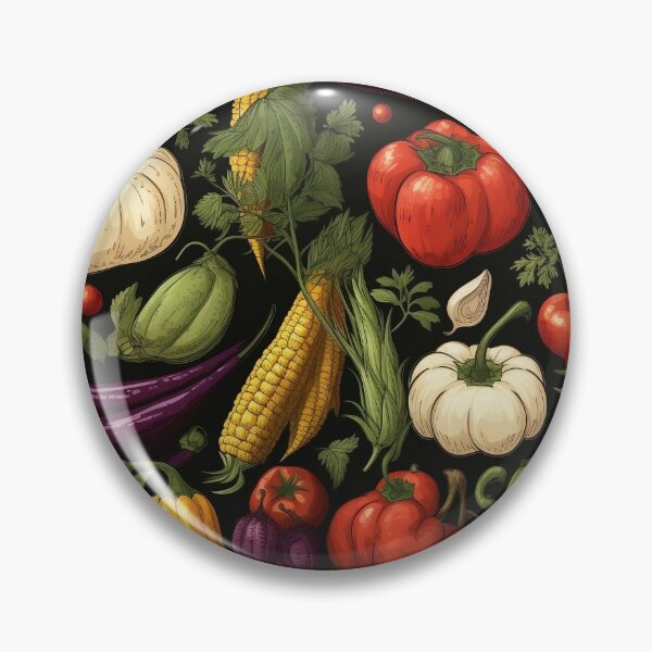 Item preview, Vegetable Seamless Pattern designed and sold by exitbird.