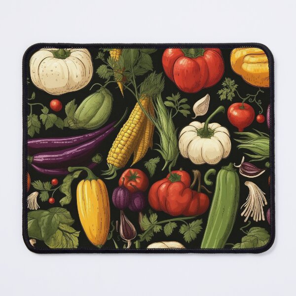 Item preview, Vegetable Seamless Pattern designed and sold by exitbird.