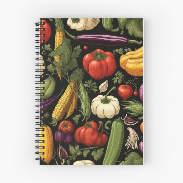Aperçu de l'œuvre Modèle sans couture de légumes créée et vendue par exitbird.