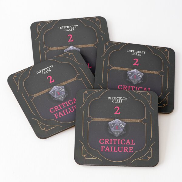 Item preview, Baldurs Gate Critical Failure designed and sold by BestoftheQuest.