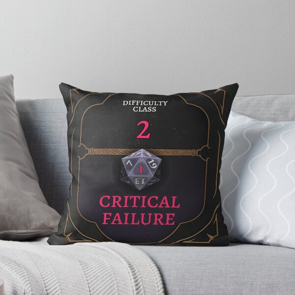 Item preview, Baldurs Gate Critical Failure designed and sold by BestoftheQuest.
