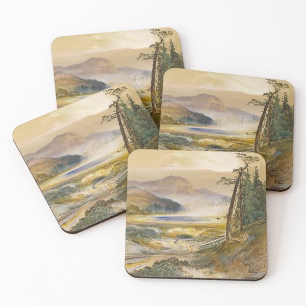 Item preview, Excelsior Geyser by Thomas Moran designed and sold by tomorrowsart.