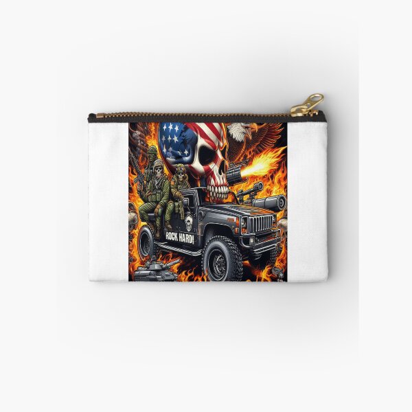 Item preview, ROCK HARD! American Pride Patriotic Design designed and sold by trueUSAgear.