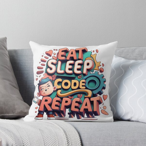 Item preview, Eat, Sleep, Code, Repeat designed and sold by yourfavdraw.