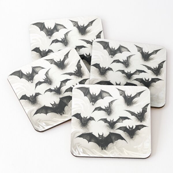 Item preview, flying bats designed and sold by Littleprintlab.