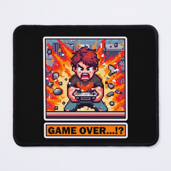 Item preview, Game Over, Frustrated gamer designed and sold by Sky-99.