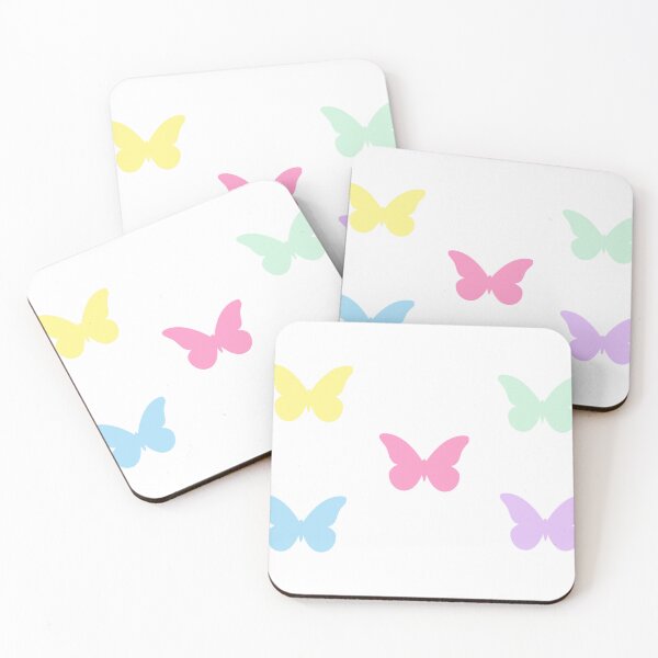 Item preview, Butterfly pastel colors stickerpack designed and sold by DoodleDazes.