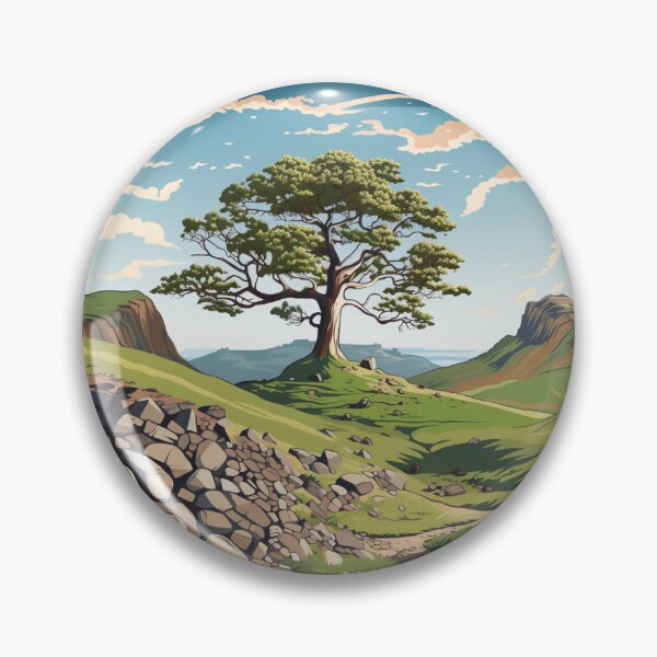 Item preview, Northumberland National Park Sycamore Gap Tree designed and sold by Mateusz Majcherek.