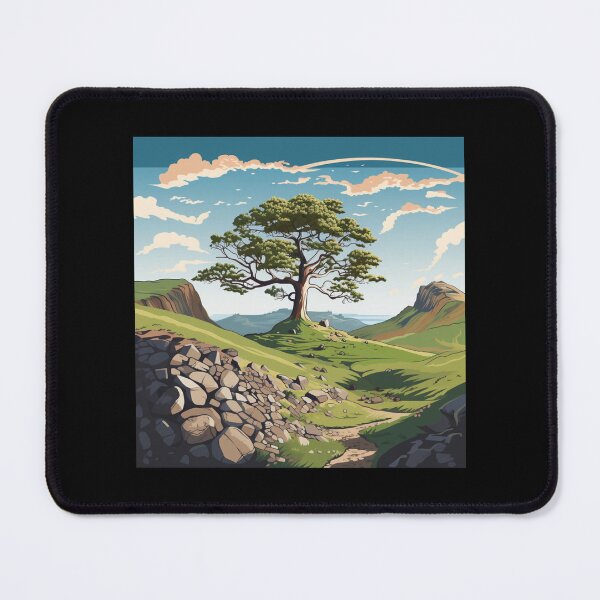Item preview, Northumberland National Park Sycamore Gap Tree designed and sold by Mateusz Majcherek.